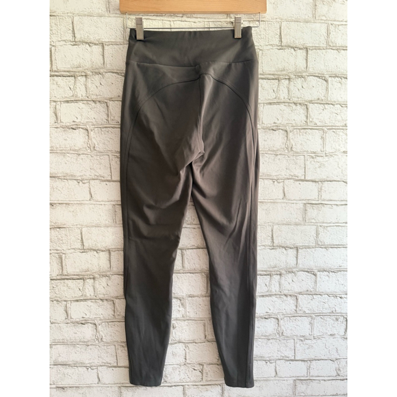 Athleta Headlands Hybrid Moto Tight Green/Gray size 2 - Picture 5 of 10